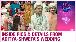 Aditya Narayan wedding video| Aditya Narayan & Shweta Agarwal's wedding: INSIDE pics & details from Baarat, wedding invitation