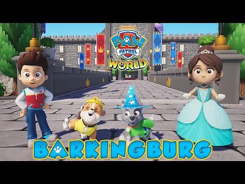 PAW Patrol World - BARKINGBURG - All Badges, Postcard & Complete Missions