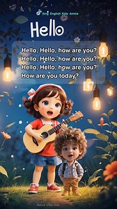 275K views · 7.3K reactions | Hello Hello song #kingenglishkids #kingenglish #englishforkids #englishsong #hellohello #hellosong #learnontiktok #songenglish #englishkids #kingenglishkidsanime | Weird And Interesting Things | Facebook
