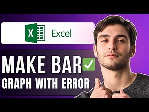How to Make a Bar Graph with Error Bars in Excel | Step-by-Step Tutorial