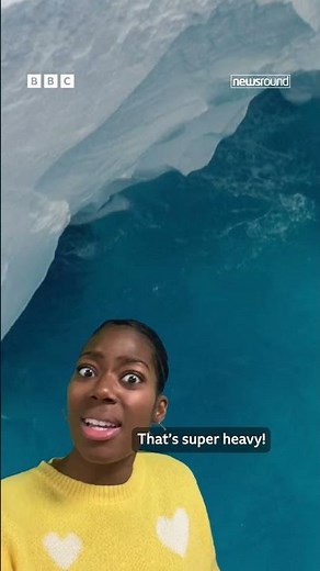 The worlds LARGEST iceberg has come to a halt! | Newsround