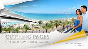 Cutting Pages of Slideshow Presentation