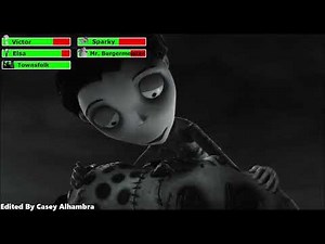 Frankenweenie (2012) Final Battle with healthbars 3/3
