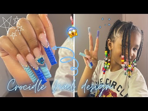 Too Soon!?! 5 Year Old Gets Extremely Long Acrylic Nails