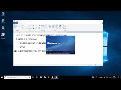 CHANGE IDE FONTSIZE IN NETBEANS