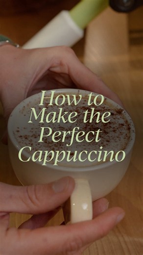 How to make the perfect Cappuccino. #cappucino #coffee