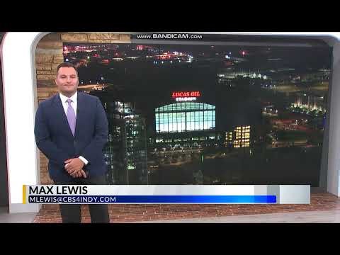 WTTV CBS 4 News at 11pm Sunday open October 5, 2025