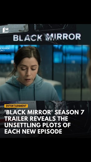 Mashable on Instagram: "Netflix has released the episodic trailer for Black Mirror Season 7, giving us a closer look at the technological nightmares we can expect from the next installment of Charlie Brooker’s anthology series premiering on April 10th. #blackmirror #netflix #streaming #scifi"