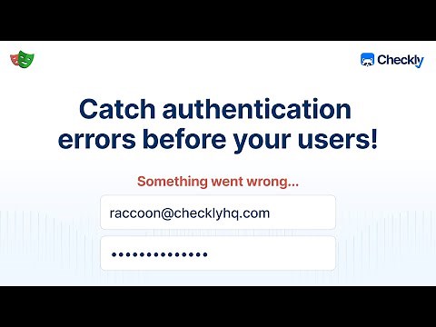 How to end-to-end test and monitor your login flows with Playwright and Checkly