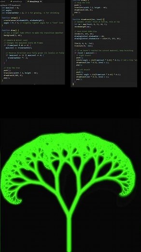 Recursion is actually beautiful... 🌲✨(Coding ASMR) #ai #coding