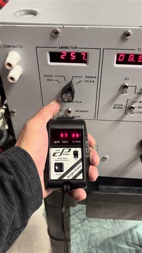 Over 100 Amps ‼️ Primary Current Injection. #calibration