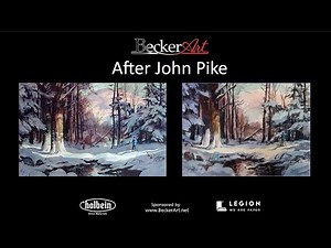 BeckerArt Learning from the Master John Pike Paint-a-long