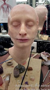 Recent cinema makeup school graduate @madison.rosemua has a bright future in special effects makeup! | BuzzFeed Unsolved