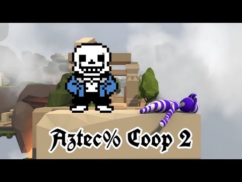 Human Fall Flat Speedrun - Aztec% Coop/w RG_Suns LRT - 4:43 (RTA - 5:02)