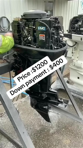 Yamaha 75 HP Outboard Motor For Sale