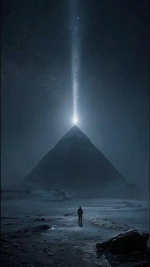 A Pyramid Aligned to a Star That No Longer Exists