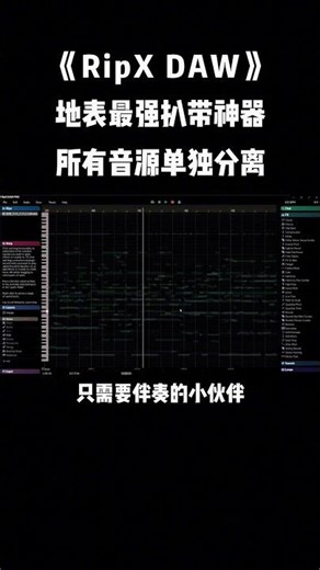 RipX DAW Pro 8.0.3：AI 人聲樂器分離與 MIDI 轉換