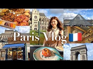 [France Trip] A 4-night, 5-day solo trip to Paris 🇫🇷 Introducing sightseeing spots and cafes ☕️