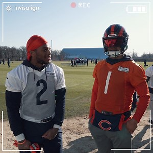 🎶 Dashing through the snow 🎶 | Chicago Bears