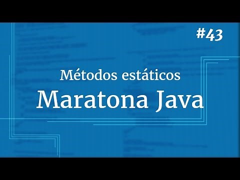 Curso Java Completo - Aula 43: Métodos Estáticos
