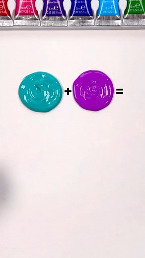 Joshua Javaherian on Instagram: "Unexpected color mixes (part 2) #colormixing #paintmixing #colortheory #satisfyingart #asmr #asmrart #tapping #tappingsounds #primarycolors #painting #paint #colorful #artvideos #artreels"