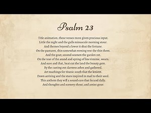 Psalm 23: Full Bible Reading with Reflection & Prayer – Find Comfort and Hope