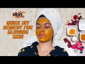How To Get Glowing Skin At Home | DIY Face Mask For Glowing Skin | Skin Secrets | Femina