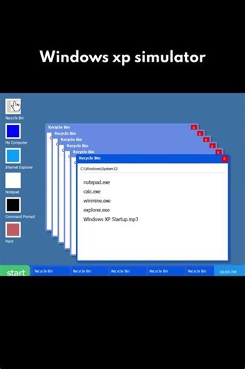 windows xp simulator #windowsxp #oldwindows #windows #a #c #b #f #g #e #l #w #2000s