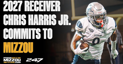 Missouri lands commitment from highly-touted, in-state WR Chris Harris Jr. following visit
