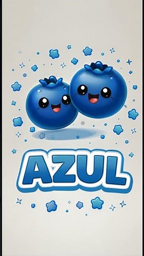 Aprende el color AZUL | Canción infantil educativa