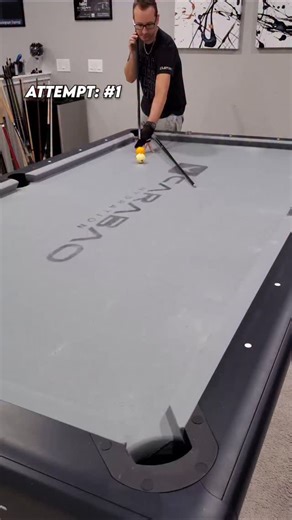 Venom Trickshots on Instagram: "Another super difficult shot for today. This one really looked easier than it was 😅🎱❌✅#8ballpool #spin #pool #trickshot #snooker #billiards #9ball #8ball #trick #bida"