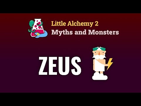How to make ZEUS in Little Alchemy 2 Myths and Monsters