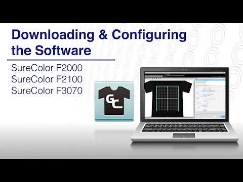 Epson Garment Creator - Downloading & Configuring the Software