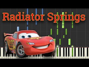 Radiator Springs Theme - Cars Video Game (Piano Tutorial) [Dogman15]