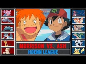 Ash vs. Morrison (Pokémon Sun/Moon) - Hoenn League/Round of Last 16