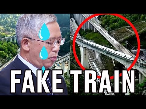 China Fakes Trains to Show Off its Infrastructure!