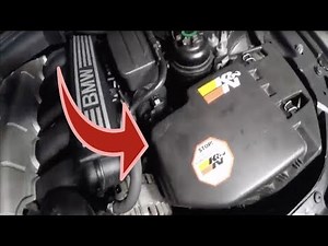 BMW E60 E61 N52 How To Change Air Filter Mass Air Flow Sensor symptoms