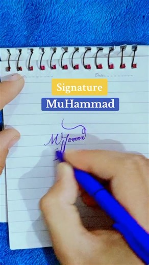 Muhammad Signature Name Designs for Creative Individuals