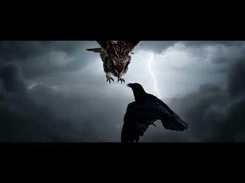 Crow vs Owl | Epic Bird Battle in the Wild