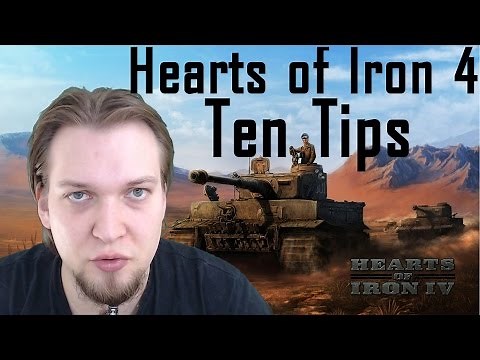 10 Tips for Hearts of Iron IV (HoI4 Tutorial)