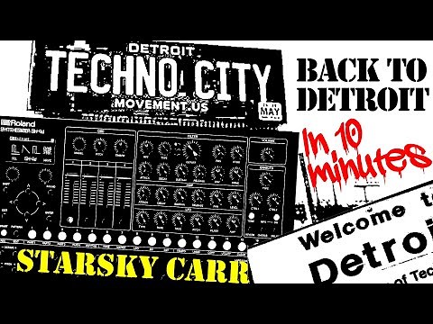 Roland SH-4d // Classic Detroit Techno in 10 Minutes