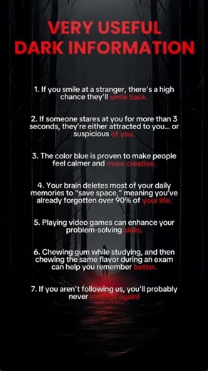 dark information and surprising psychological truths