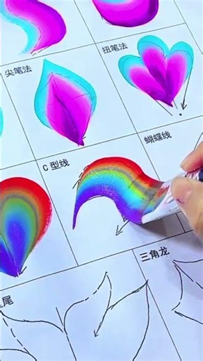 彩绘是门手艺活，需要不断的练习和实践。当你掌握了一门手艺且能够熟练的运用的时候，你会发现自己原来可以强到可怕 #彩绘 #零基础学画画 #排笔彩绘