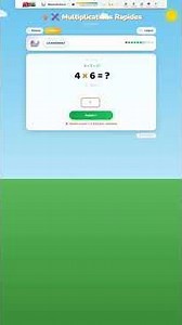 Multiplications Rapides - Jeu éducatif gratuit | Mission Révisions