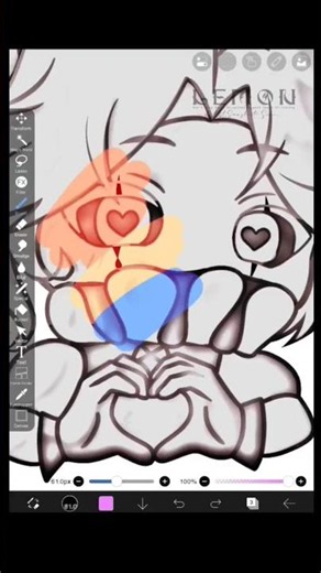 Hake Tutorial ✨ #art#trending #digitalart#ibispaintx#drawing#tutorial#fyp#trend#viral