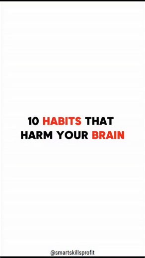 Earn-As-You-Learn on Instagram: "🧠 Your brain is your real superpower… but the truth is, most people damage it without even realising it. Tiny habits like too much sugar, poor sleep, overthinking, negative self-talk, and endless screen time look harmless… but they silently steal your clarity, drain your focus, weaken your confidence, and block your true potential. If you want peace, success, emotional strength, and a life that finally feels in your control, start protecting your mind like your 