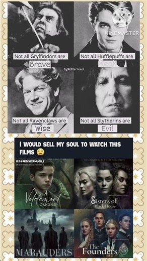 “Hogwarts Houses & Dream Spin-Off Films – Meme Compilation”