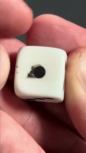 Dice Hack: Always on 6 #lifehacks