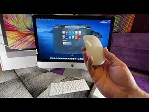 Apple Magic Mouse 2 – Silber für Apple iMac All-in-one Computer unboxing und Anleitung