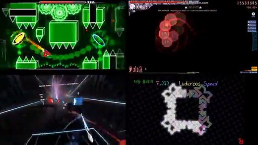 F-777 - Ludicrous Speed in 4 different games